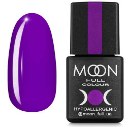 Гель-лак MOON FULL color Gel polish №164 насичено фіолетовий 8 ml