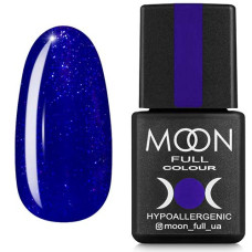 Гель-лак MOON FULL color Gel polish №173 ультрамариновый, микроблеск 8 ml