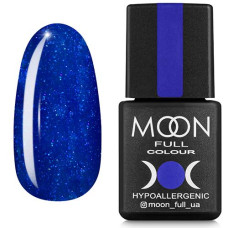 Гель-лак MOON FULL color Gel polish №180 блестящий кобальт 8 ml