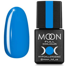 Гель-лак MOON FULL color Gel polish №183 ярко-голубой 8 ml