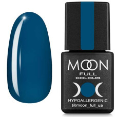 Гель-лак MOON FULL color Gel polish №186 темно-бирюзовый 8 ml