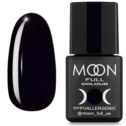 MOON FULL color Gel polish №188 (глибокий чорний)