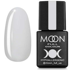 Гель-лак MOON FULL color Gel polish №201 белый полупрозрачный 8 ml