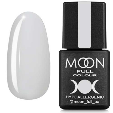 MOON FULL color Gel polish №201 (білий напівпрозорий)