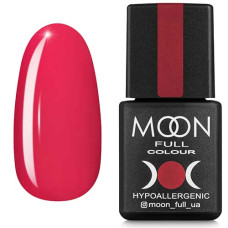 Гель-лак MOON FULL color Gel polish №204 темно-малиновый 8 ml