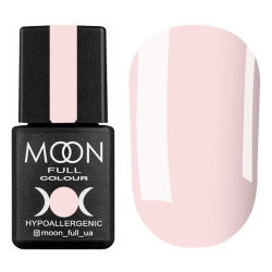 Гель-лак MOON FULL color Gel polish №300 ніжний персик Крайола, напівпрозорий 8 ml