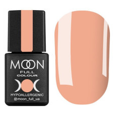 Гель-лак MOON FULL color Gel polish №301 светлый персик, полупрозрачный 8 ml