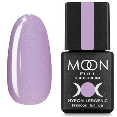 Гель-лак MOON FULL color Gel polish №304 светло-сиреневый с шиммером 8 ml