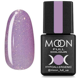 Гель-лак MOON FULL color Gel polish №305 світло-бузковий із золотистим шиммером 8 ml