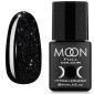 MOON FULL color Gel polish №319 (черно-зеленый с серебристым шиммером)