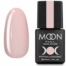 Гель-лак MOON FULL Spring-Summer №604 пудровый, полупрозрачный 8 ml