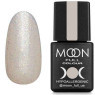 Гель-лак MOON FULL Opal color Gel polish №502 безбарвний напівпрозорий з дрібним різнобарвним шиммером, 8 ml