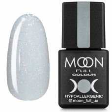 Гель-лак MOON FULL Opal color Gel polish №507 напівпрозорий із золотистим шиммером, 8 ml