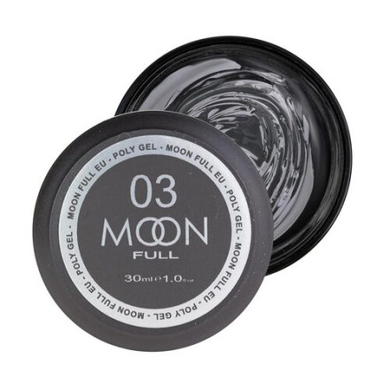 Moon Full Poly Gel №03 прозорий