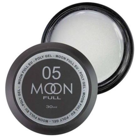 Moon Full Poly Gel №05 Жемчужно-молочный