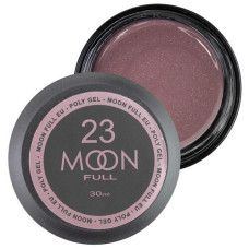 Полигель Moon Full Poly Gel №23 (Бежево-розовый с шиммером), 30 мл