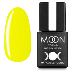 Гель-лак MOON FULL Ibiza color №711 желтый, неон 8 ml