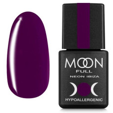 Гель-лак MOON FULL Ibiza color №720 фиолетовый, неон 8 ml