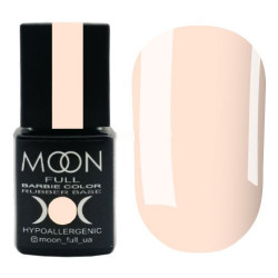 База MOON FULL Base Rubber Barbie color №016 (бежево-рожевий) 8 мл