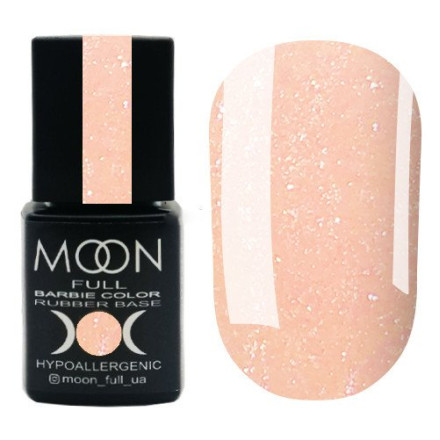 База MOON FULL Base Rubber Barbie color №003 (светло-розовый с шиммером) 8 мл