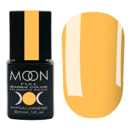 База MOON FULL Base Rubber Barbie color №005 (морквяний, емаль) 8 мл