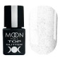 Топ Moon Full Top Glitter №3 Silver (прозрачный с серебристым микроблеском), 8 мл
