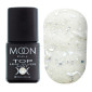 Топ матовый Moon Full Top Leaf Silver Mat (с серебристыми хлопьями), 8 мл