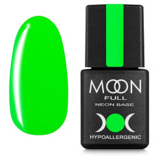 База Moon Full Neon Rubber Base №03 (светло-зеленый), 8 мл