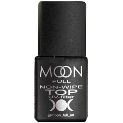 Топ Moon Full Top Non-Wipe з UV-filter (без липкого шару), 8 мл