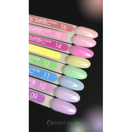 База MOON FULL Base Rubber Barbie color №009 (нежно-сиреневый) 8 мл