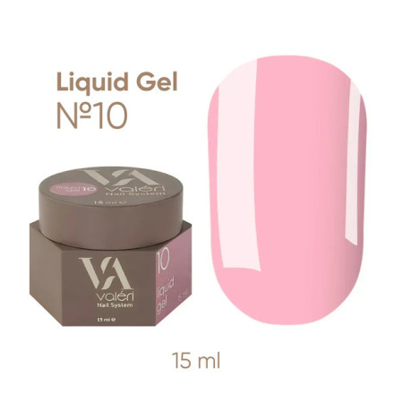 Гель для зміцнення Liquid Gel Valeri №10 15 мл