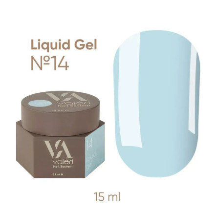Гель для зміцнення Liquid Gel Valeri №14 15 мл