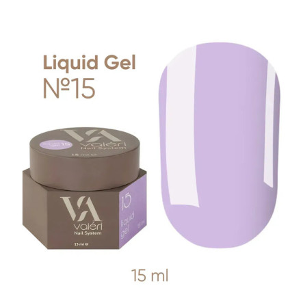 Гель для зміцнення Liquid Gel Valeri №15 15 мл