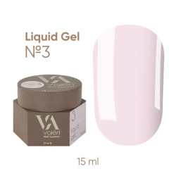 Гель для зміцнення Liquid Gel Valeri №3 15 мл