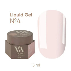 Гель для зміцнення Liquid Gel Valeri №4 15 мл