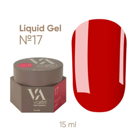 Гель для зміцнення Liquid Gel Valeri №17 15 мл