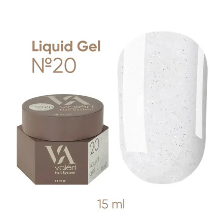 Гель для зміцнення Liquid Gel Valeri №20 15 мл