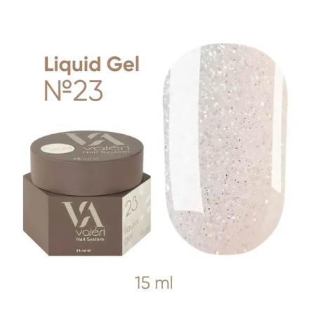 Гель для зміцнення Liquid Gel Valeri №23 15 мл