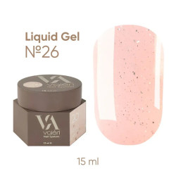 Гель для зміцнення Liquid Gel Valeri №26 15 мл