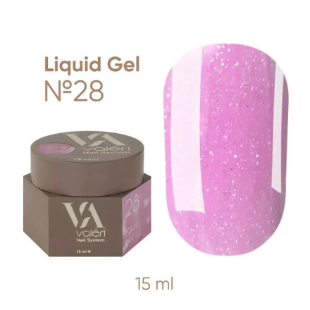 Гель для зміцнення Liquid Gel Valeri №28 15 мл
