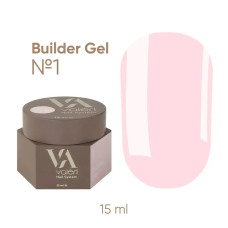Гель для нарощування Builder Gel Valeri №1 15 мл