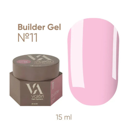 Гель для наращивания Builder Gel Valeri №11 15 мл