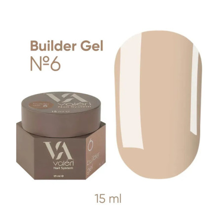 Гель для нарощування Builder Gel №6 15 мл