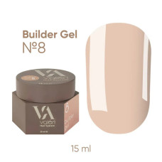 Гель для наращивания Builder Gel Valeri №8 15 мл