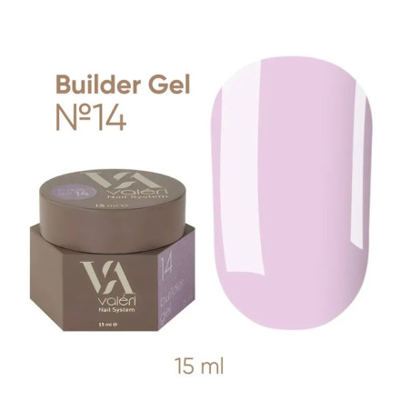 Гель для наращивания Builder Gel Valeri №14 15 мл