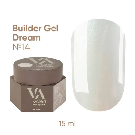 Гель для нарощування Builder Gel Dream Valeri №14 15 мл