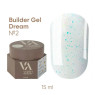 Гель для нарощування Builder Gel Dream Valeri №2 15 мл