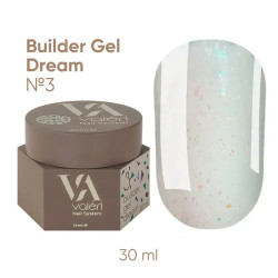 Гель для нарощування Builder Gel Dream Valeri №3 30 мл