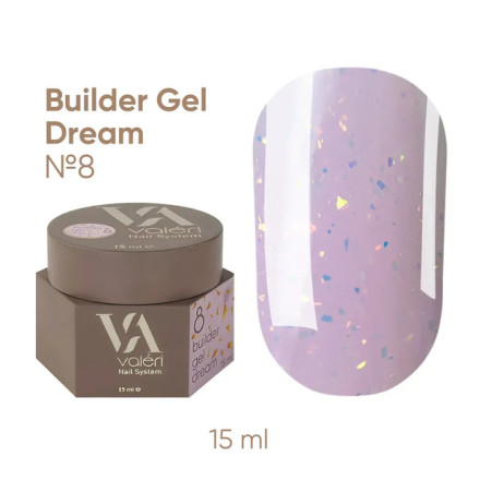 Гель для нарощування Builder Gel Dream Valeri №8 15 мл