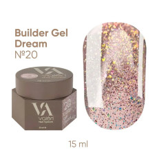 Гель для наращивания Builder Gel Dream Valeri №20 15 мл